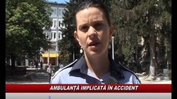 AMBULANTA IMPLICATA IN ACIDENT