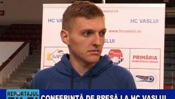 Conferinta de presa – HC Vaslui