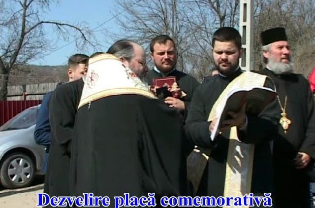 DEZVELIRE PLACA COMEMORATIVA