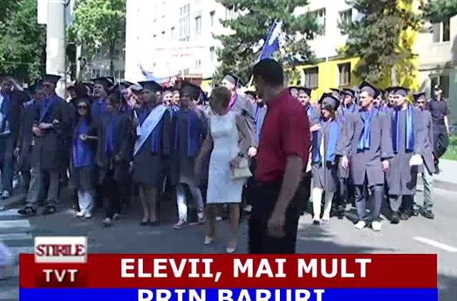 ELEVI MAI MULT PRIN BARURI