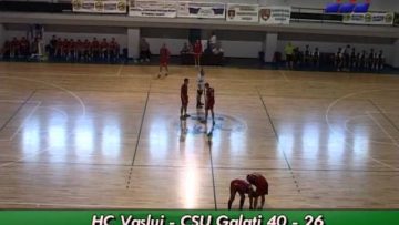 HC Vaslui   CSU Galati