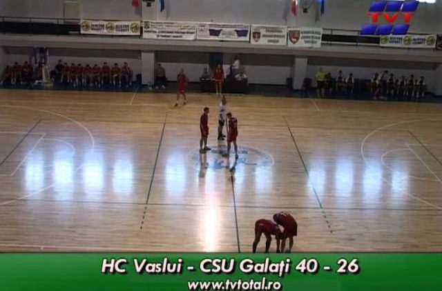 HC Vaslui   CSU Galati