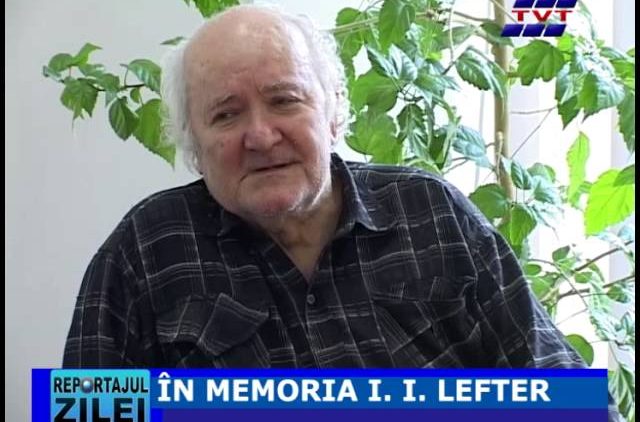 IN MEMORIA LUI I. I. LEFTER