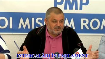 INTERCALARI IN PARLAMENT CONFERINTA PRESA VASLUI