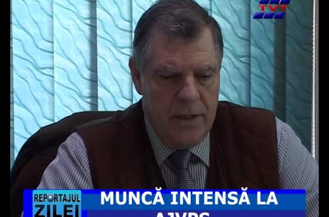 MUNCA INTENSA LA AJVPS