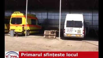 Primarul sfinteste locul