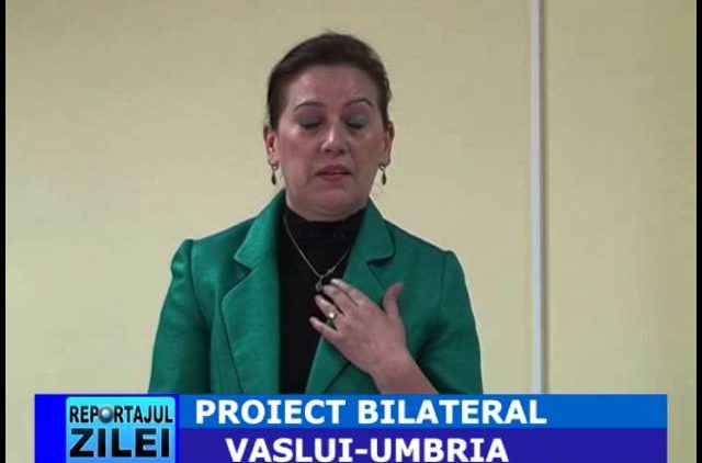 PROIECT BILATERAL VASLUI UMBRIA