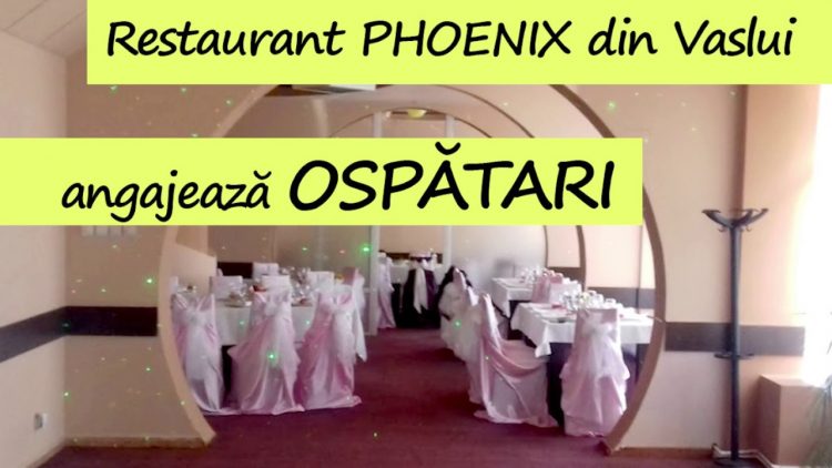 Restaurant din Vaslui angajează ospătari cu minim de experiență