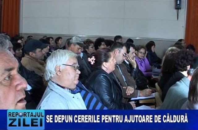 Se depun cererile pentru ajutoare de caldura