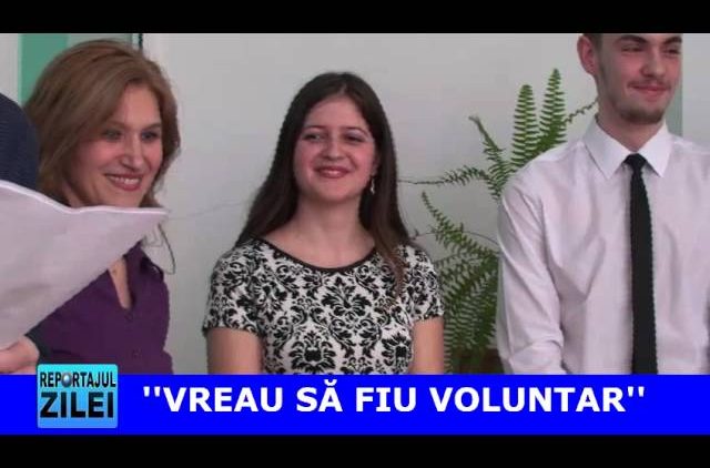 vreau sa fiu voluntar