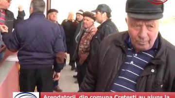 Arendatorii  din comuna Crețești au ajuns la capătul puterilor