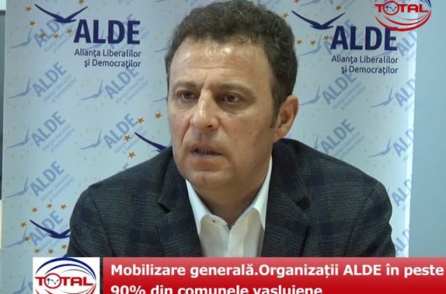 Mobilizare generală.Organizații ALDE în peste 90% din comunele vasluiene
