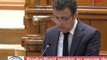 “Producătorii romȃni au nevoie de sprijin de la Guvern și de eliminarea barierelor artificiale, abuzive, pentru a recâștiga piața internă!”