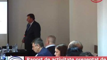 Raport de activitate prezentat de Vasile Pavăl consilierilor locali