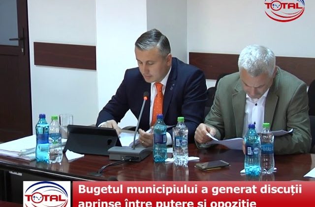 Bugetul municipiului a generat discuții aprinse între putere și opoziție