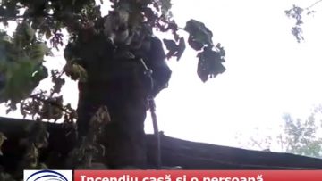 Incendiu casă și o persoană decedată, în Gura Bustei