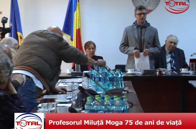 Profesorul Miluță Moga 75 de ani de viață
