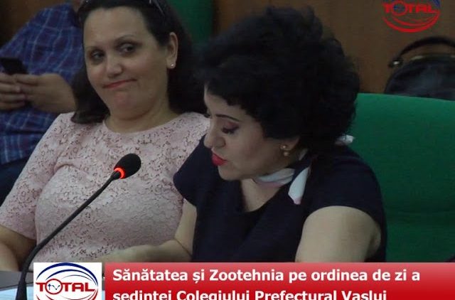 Sănătatea și Zootehnia pe ordinea de zi a ședinței Colegiului Prefectural Vaslui