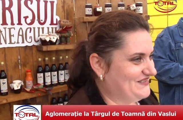 VIDEO: Aglomerație la Târgul de Toamnă din Vaslui