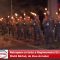 VIDEO: Retragere cu torțe a Regimentului 52 Artilerie Mixtă Bârlad, de Ziua Armatei