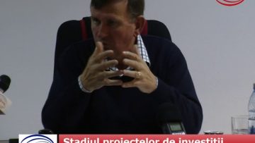 VIDEO: Stadiul proiectelor de investiții finanțate de la bugetul local