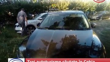 VIDEO: Trei autoturisme căutate în Cehia, depistate la controlul de frontieră