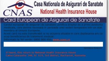 card european de sanatate
