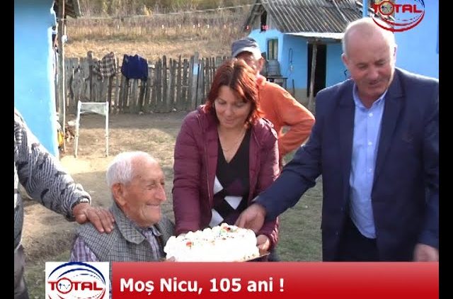 VIDEO: Moș Nicu, 105 ani!