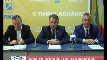 VIDEO: PNL Vaslui –  Analiza primului tur al alegerilor prezidențiale