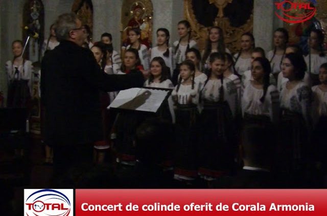 VIDEO: Concert de colinde oferit de Corala Armonia