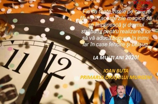 VIDEO: FELICITARE DE ANUL NOU – PRIMĂRIA ORAȘULUI MURGENI