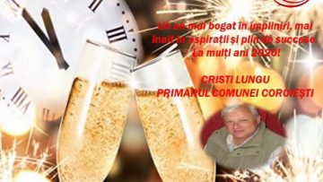 VIDEO: FELICITARE DE ANUL NOU – PRIMĂRIA COMUNEI COROIEȘTI