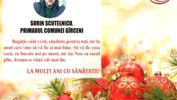 VIDEO: FELICITARE DE ANUL NOU – PRIMĂRIA COMUNEI GÂRCENI