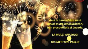VIDEO: FELICITARE DE ANUL NOU – SC SAFIR SRL VASLUI