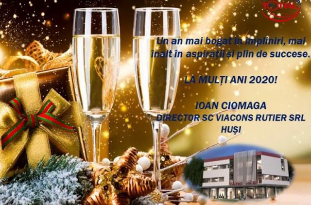 VIDEO: FELICITARE DE ANUL NOU –  SC VIACONS RUTIER HUȘI