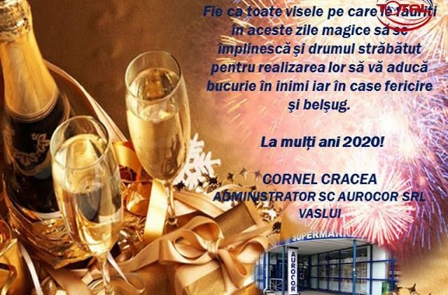 VIDEO: FELICITARE DE ANUL NOU  – SC AUROCOR SRL VASLUI