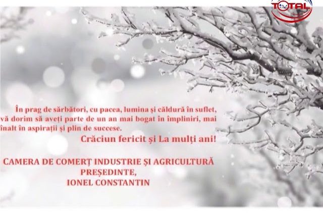 VIDEO : FELICITARE DE CRĂCIUN CCIA VASLUI