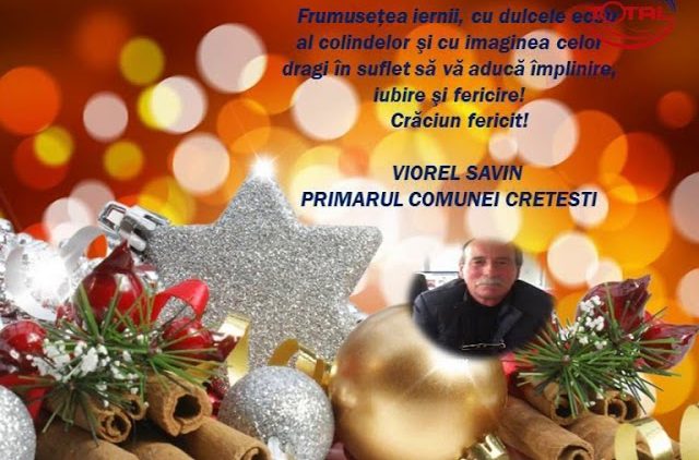 VIDEO : FELICITARE DE CRĂCIUN PRIMĂRIA ȘI CONSILIUL LOCAL CREȚEȘTI