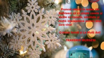 VIDEO : FELICITARE DE CRĂCIUN SC TRANSMIR SRL MURGENI