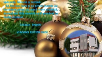 VIDEO : FELICITARE DE CRĂCIUN SC VIACONS RUTIER SRL HUȘI