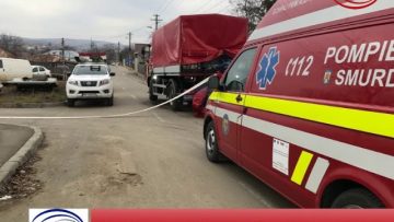 VIDEO: Service auto din Huși în flăcări