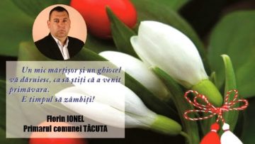 VIDEO//PRIMĂRIA ȘI CONSILIUL LOCAL COMUNA TĂCUTA