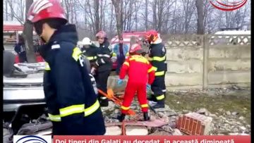 VIDEO:Bârlad – Doi tineri din Galați au decedat,într-un accident rutier
