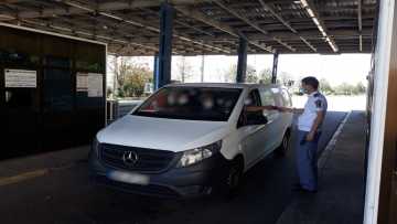 Depistat la controlul de frontieră