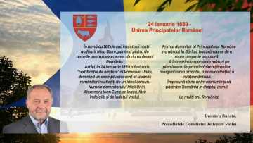 24 ianuarie 1859-Unirea Principatelor Române! Mesajul președintelui CJ Vaslui, Dumitru Buzatu.mp4_snapshot_00.00.498