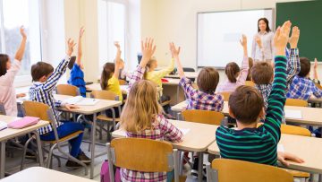 Education,,Elementary,School,,Learning,And,People,Concept,-,Group,Of