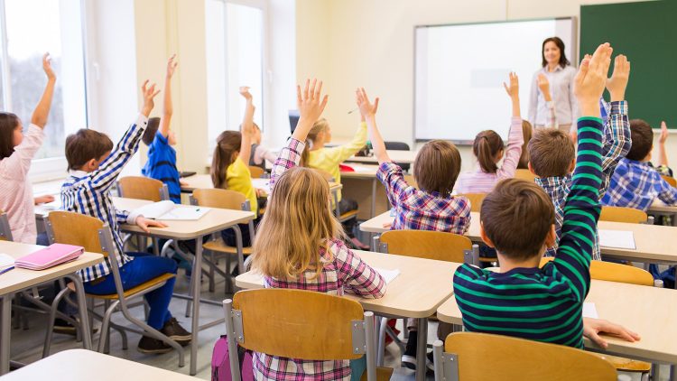 Education,,Elementary,School,,Learning,And,People,Concept,-,Group,Of