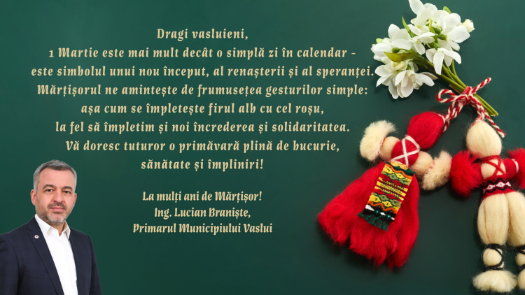 mesaj 1 martie
