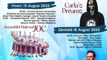 Afis ZCMV 15-17 august 2025